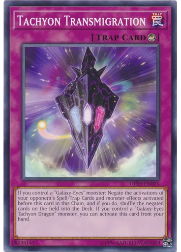 Tachyon Transmigration — OTS Tournament Pack 9