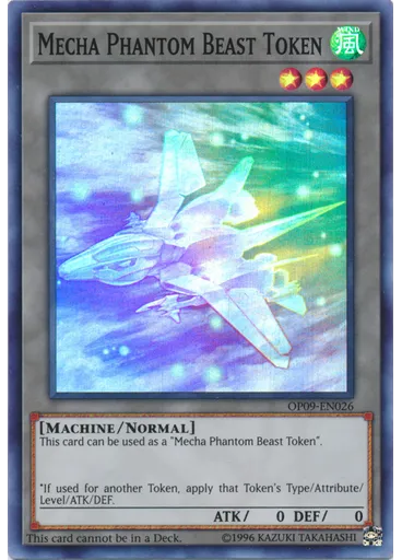 Mecha Phantom Beast Token (Super Rare Unlimited Megaraptor)