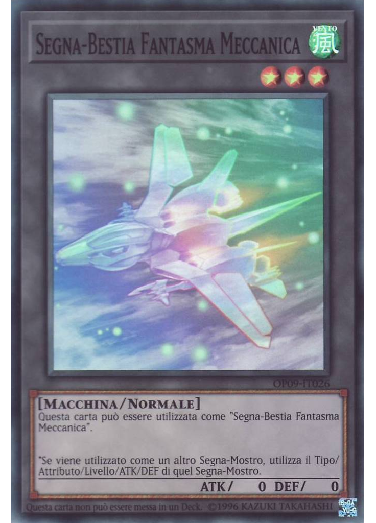 Segna-Bestia Fantasma Meccanica (Super Rare Unlimited Megaraptor)