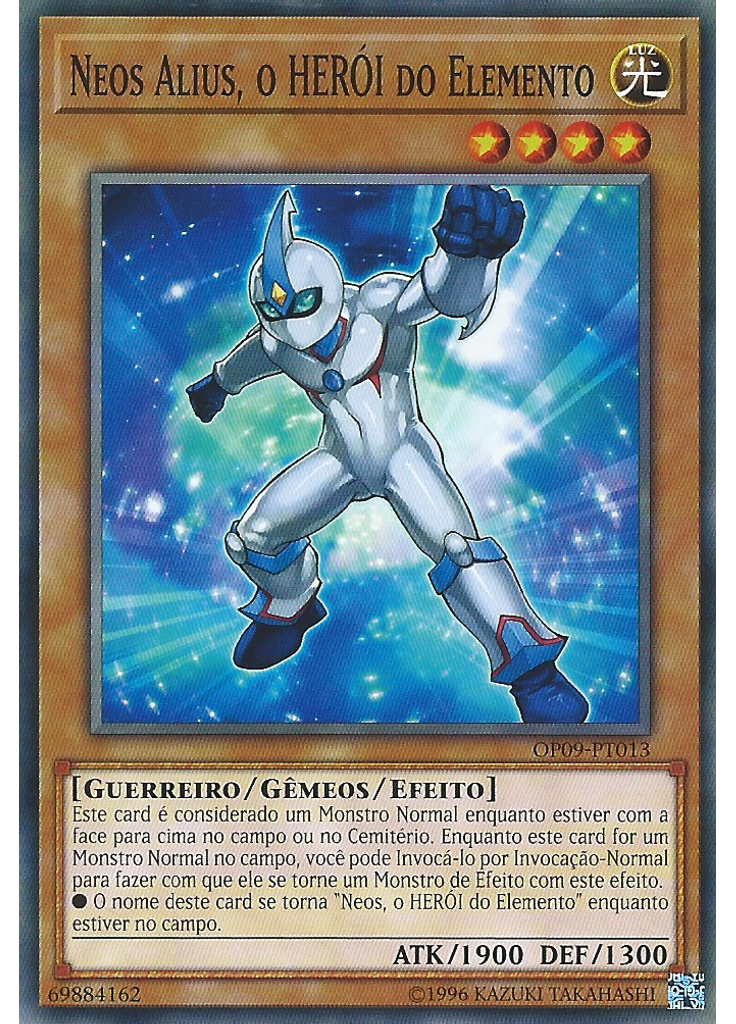 Neos Alius, o HERÓI do Elemento