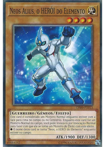 Neos Alius, o HERÓI do Elemento
