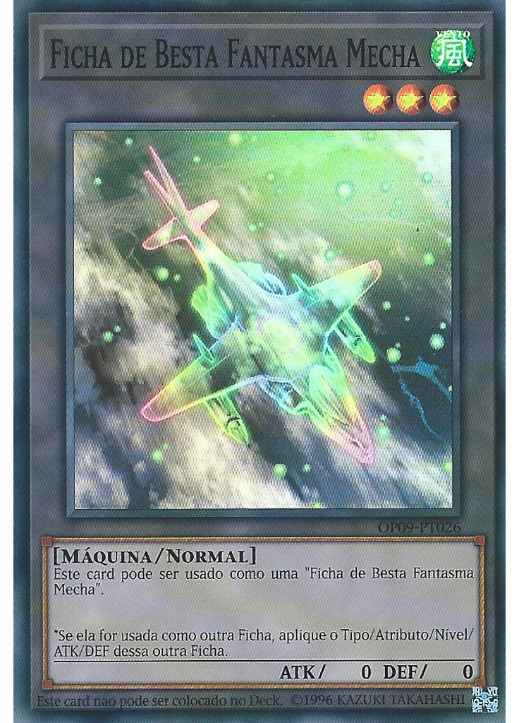 Ficha Besta Fantasma Mecha (Super Rare Unlimited Harrliard)