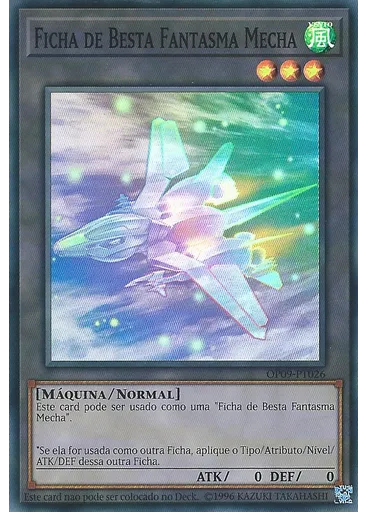 Ficha Besta Fantasma Mecha (Super Rare Unlimited Megaraptor)