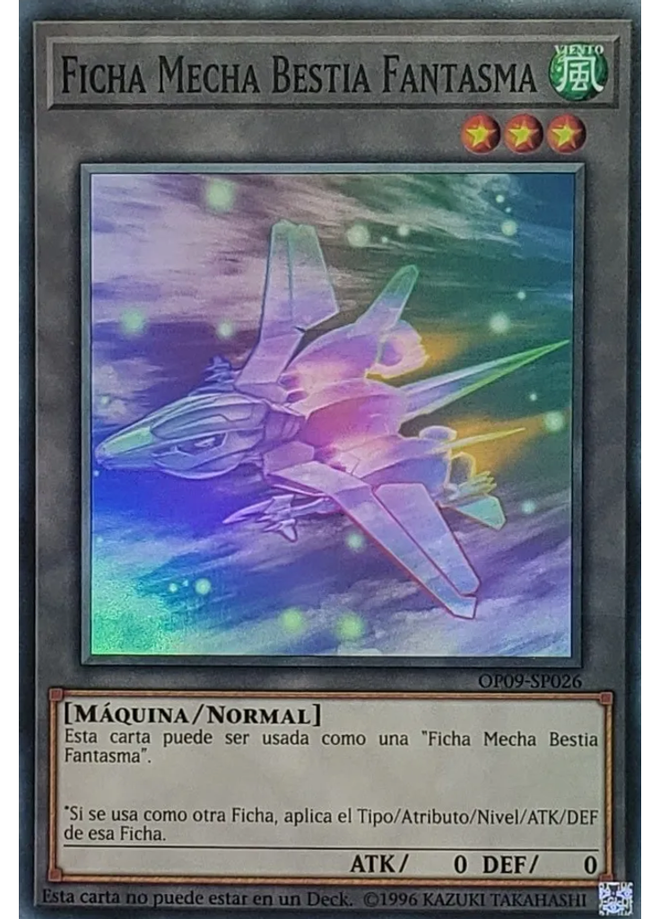 Ficha Mecha Bestia Fantasma (Super Rare Unlimited Megaraptor)