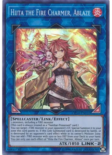 Hiita the Fire Charmer, Ablaze