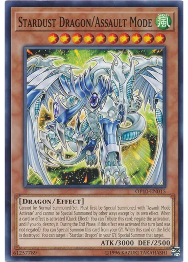 Stardust Dragon/Assault Mode
