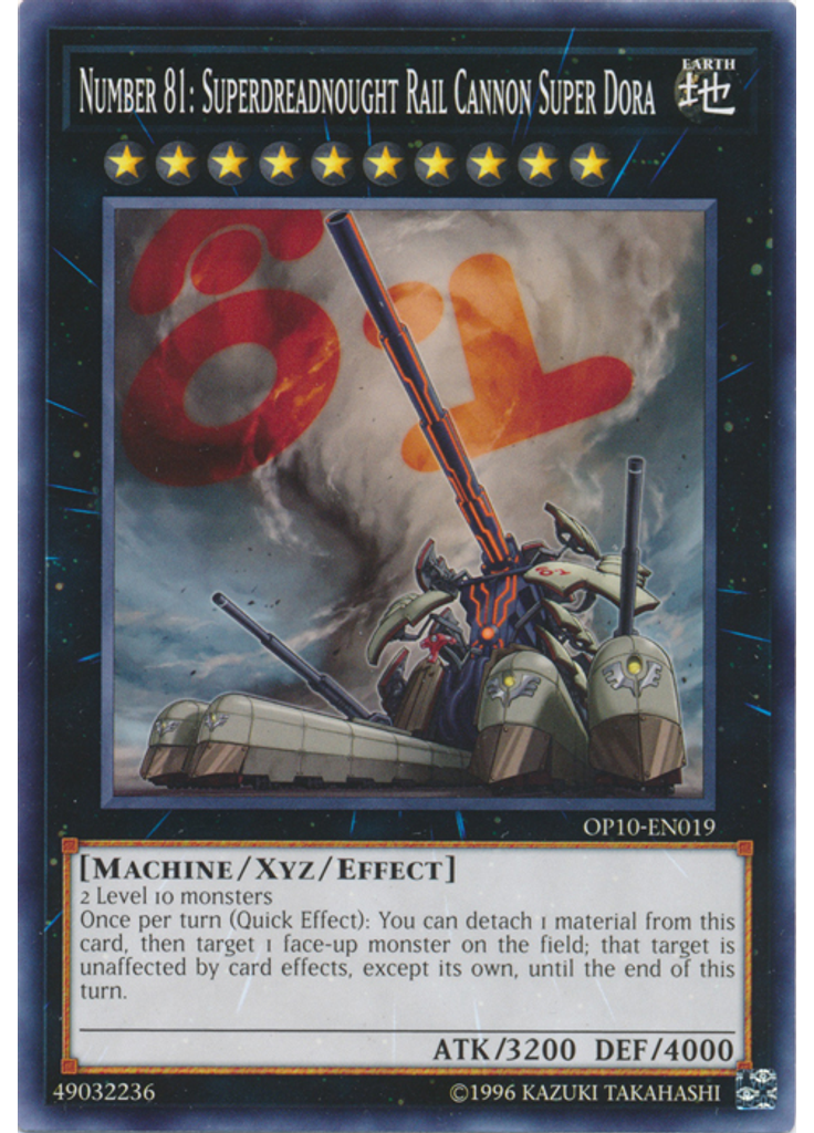 Number 81: Superdreadnought Rail Cannon Super Dora