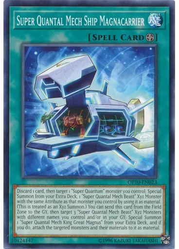 Super Quantal Mech Ship Magnacarrier — OTS Tournament Pack 10