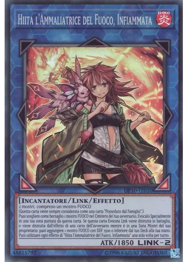 Hiita l'Ammaliatrice del Fuoco, Infiammata
