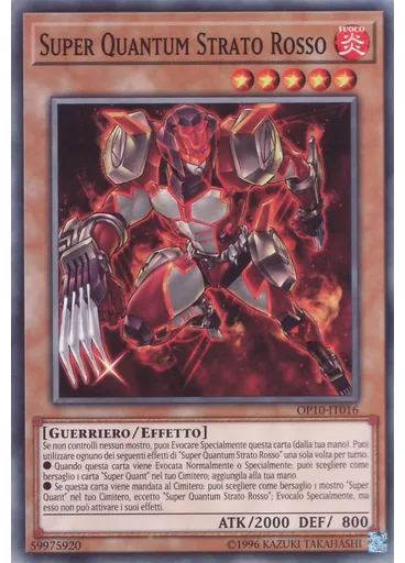 Super Quantum Strato Rosso