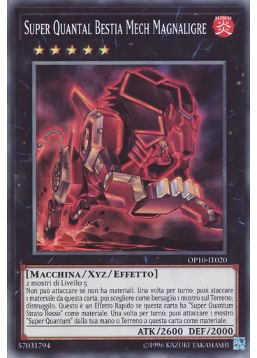 Super Quantal Bestia Mech Magnaligre