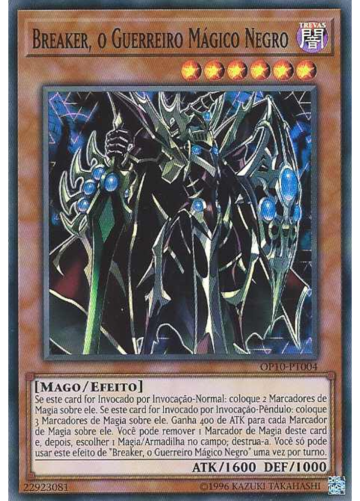 Breaker, o Guerreiro Mágico Negro