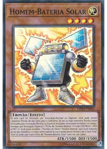 Homem-Bateria Solar