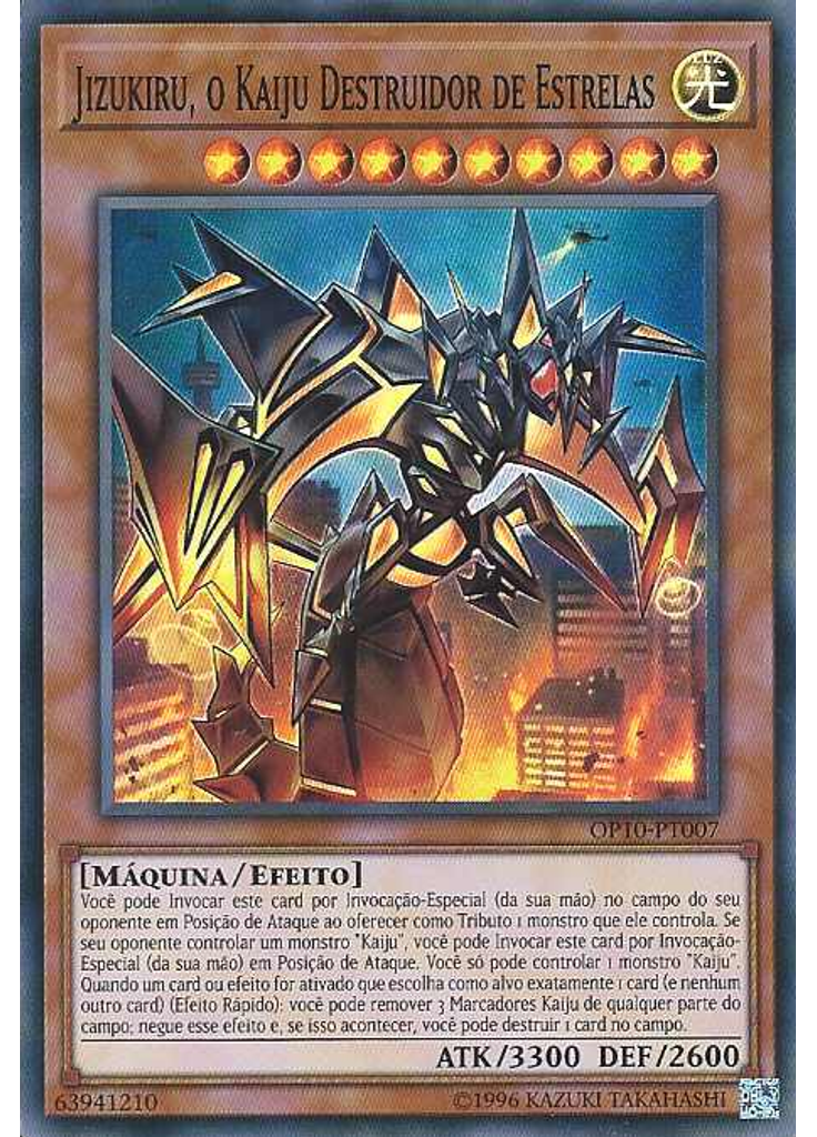 Jizukiru, o Kaiju Destruidor de Estrelas