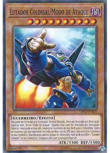 Lutador Colossal/Modo de Ataque
