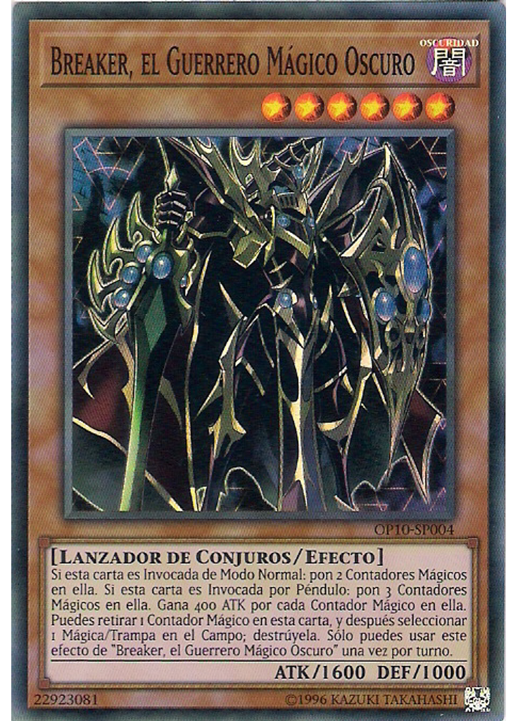 Breaker, el Guerrero Mágico Oscuro