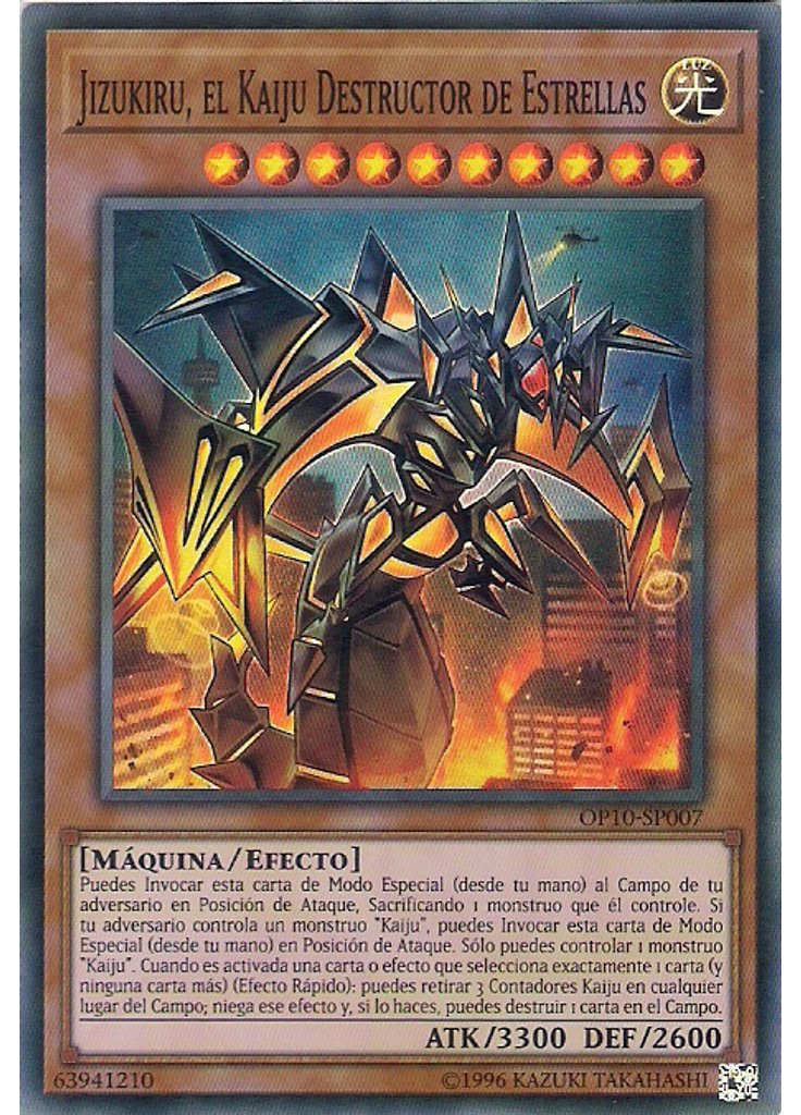 Jizukiru, el Kaiju Destructor de Estrellas
