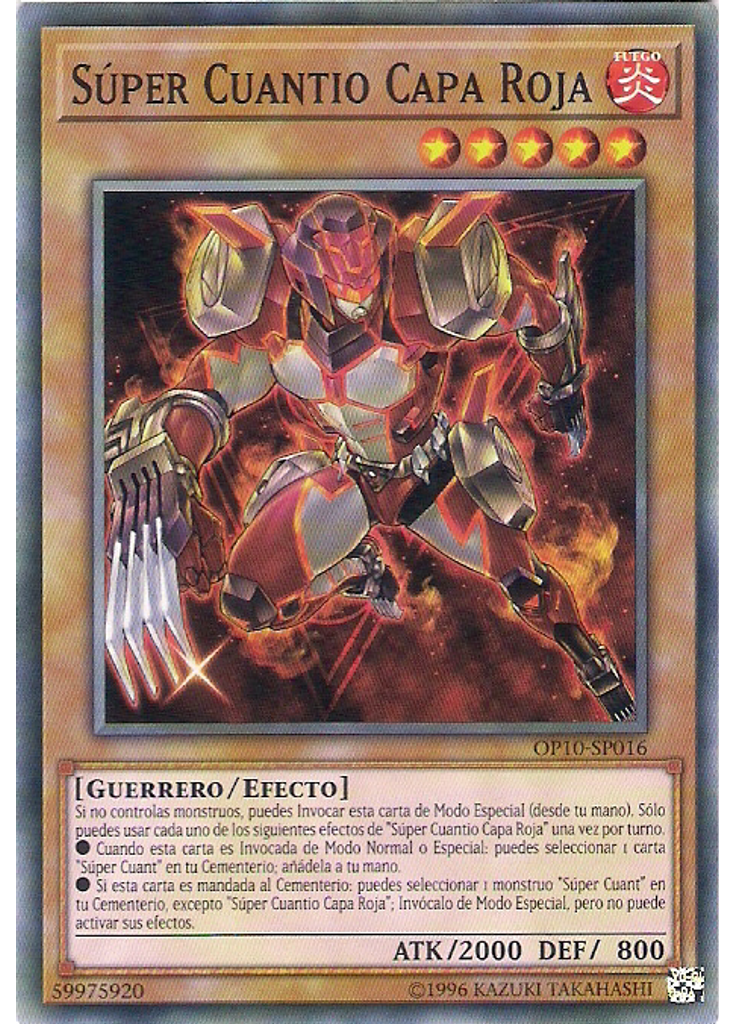 Súper Cuantio Capa Roja