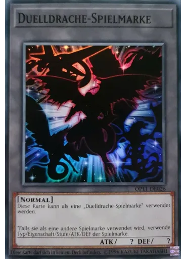 Duelldrache-Spielmarke