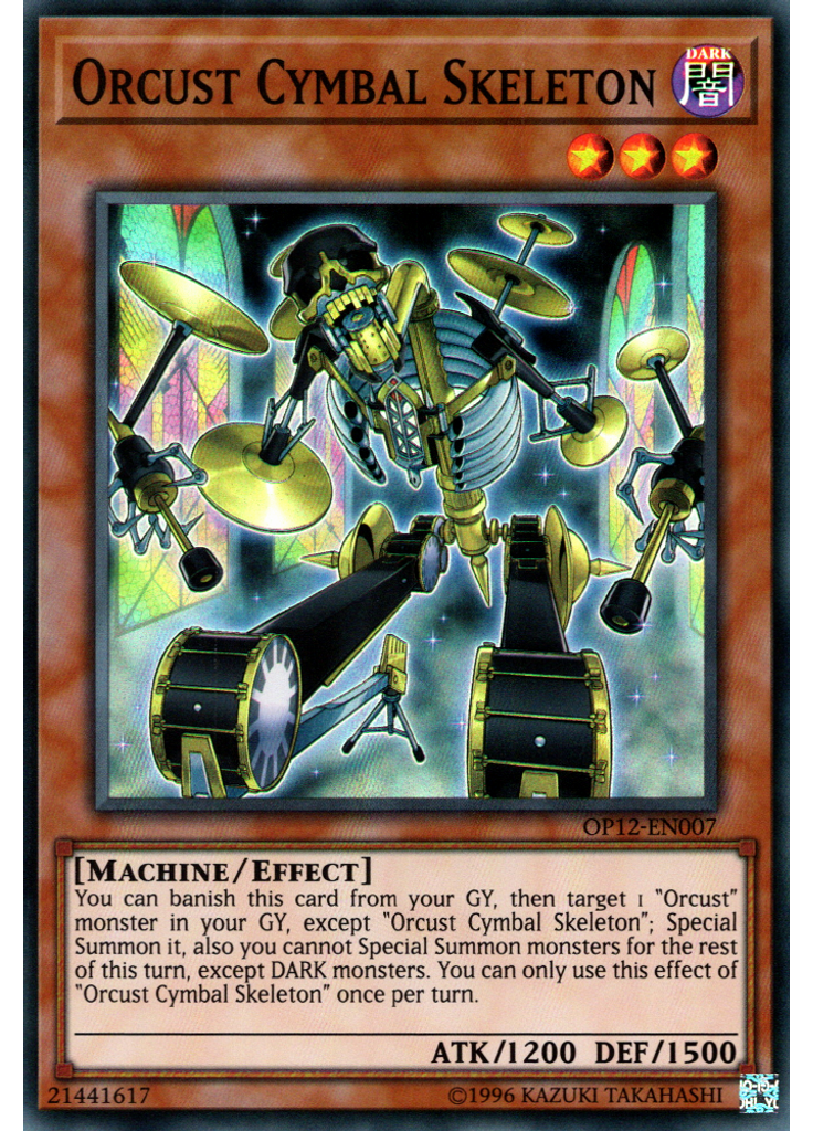 Orcust Cymbal Skeleton