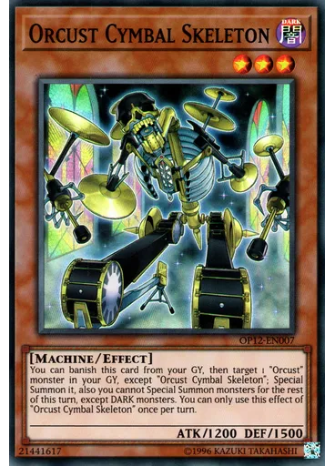 Orcust Cymbal Skeleton — OTS Tournament Pack 12