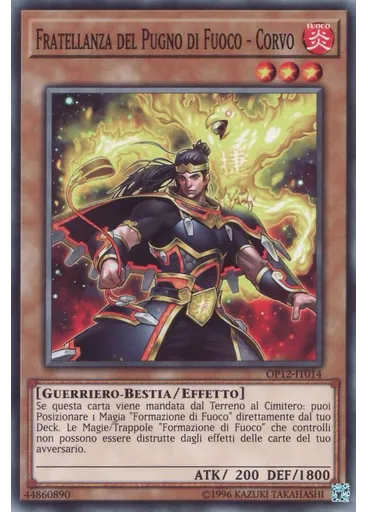 Fratellanza del Pugno di Fuoco - Corvo