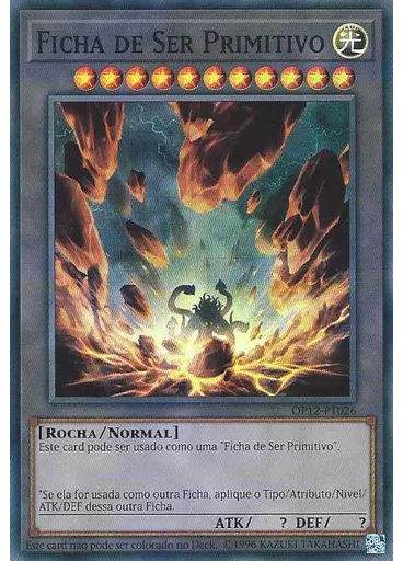 Ficha de Ser Primitivo