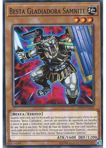 Besta Gladiadora Samnite