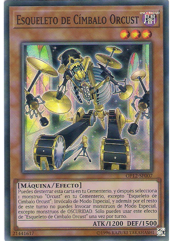 Esqueleto de Címbalo Orcust