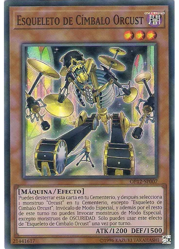 Esqueleto de Címbalo Orcust