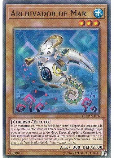 Archivador de Mar — OTS Sobre Torneo 12