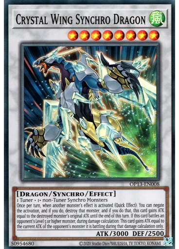 Crystal Wing Synchro Dragon