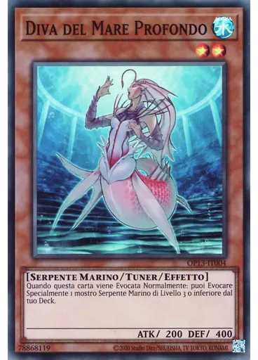 Diva del Mare Profondo — OTS Buste da Torneo 13