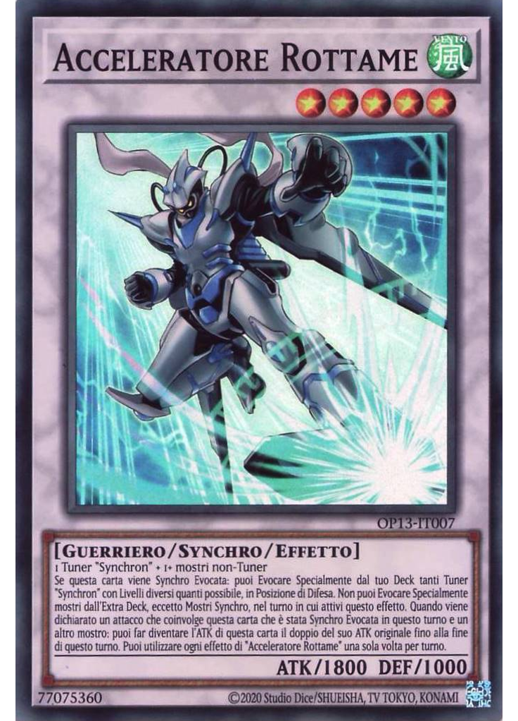 Acceleratore Rottame