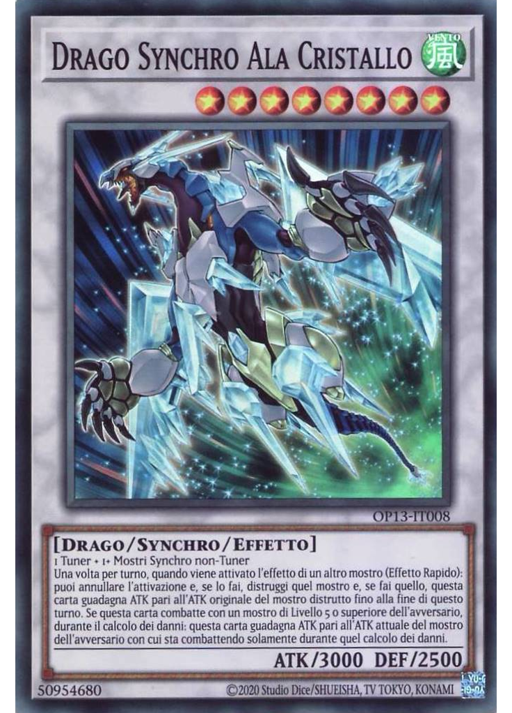 Drago Synchro Ala Cristallo
