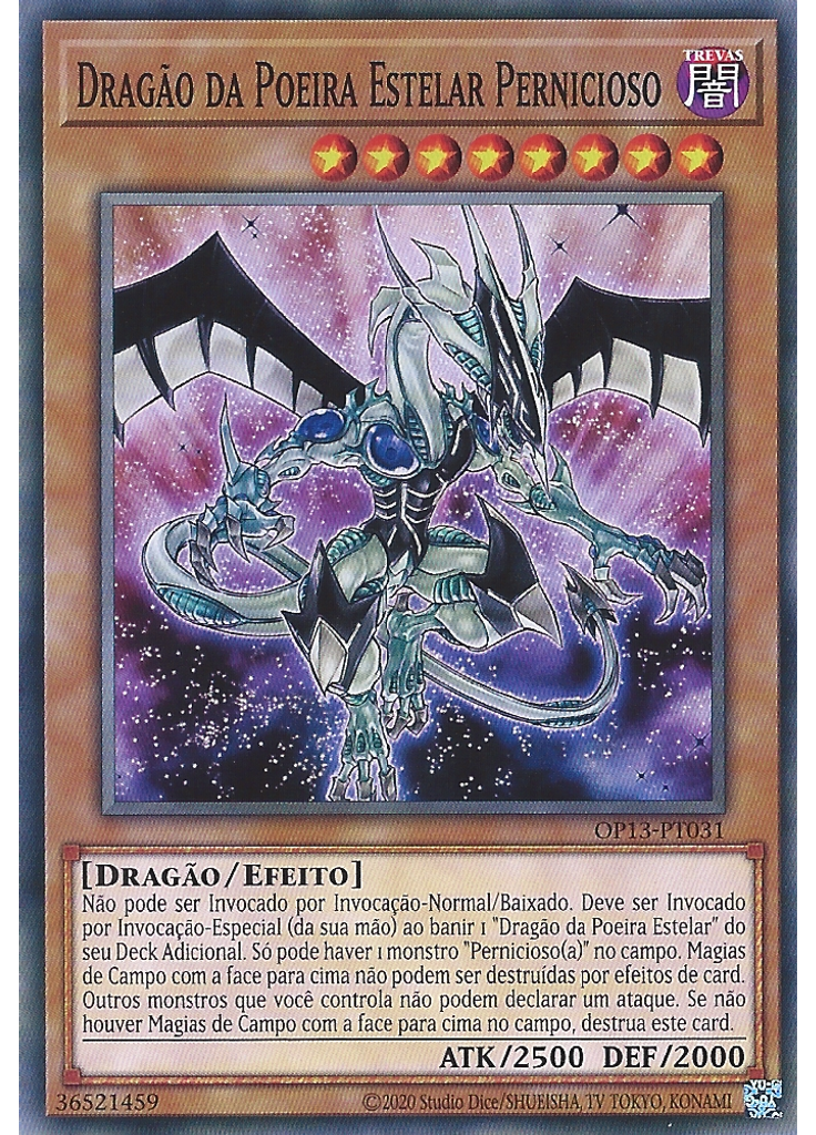Dragão da Poeira Estelar Pernicioso