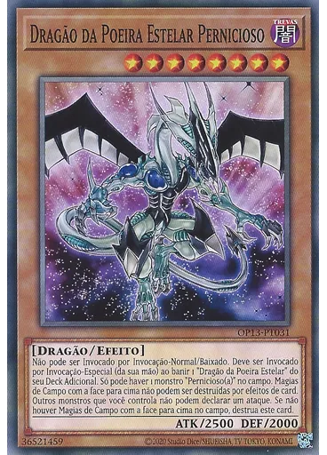 Dragão da Poeira Estelar Pernicioso
