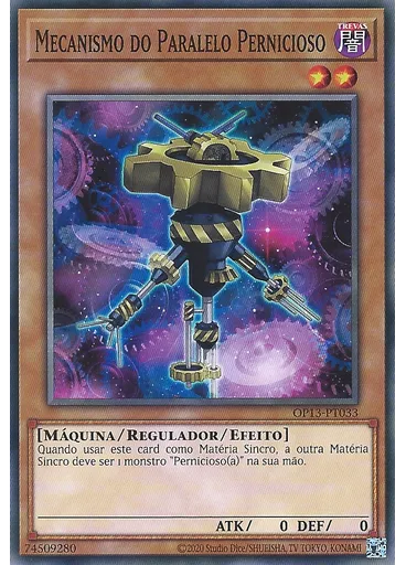 Mecanismo do Paralelo Pernicioso — OTS Pacote de Torneio 13