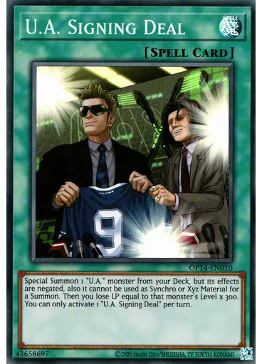 U.A. Signing Deal — OTS Tournament Pack 14