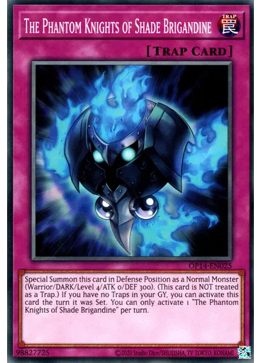 The Phantom Knights of Shade Brigandine — OTS Tournament Pack 14
