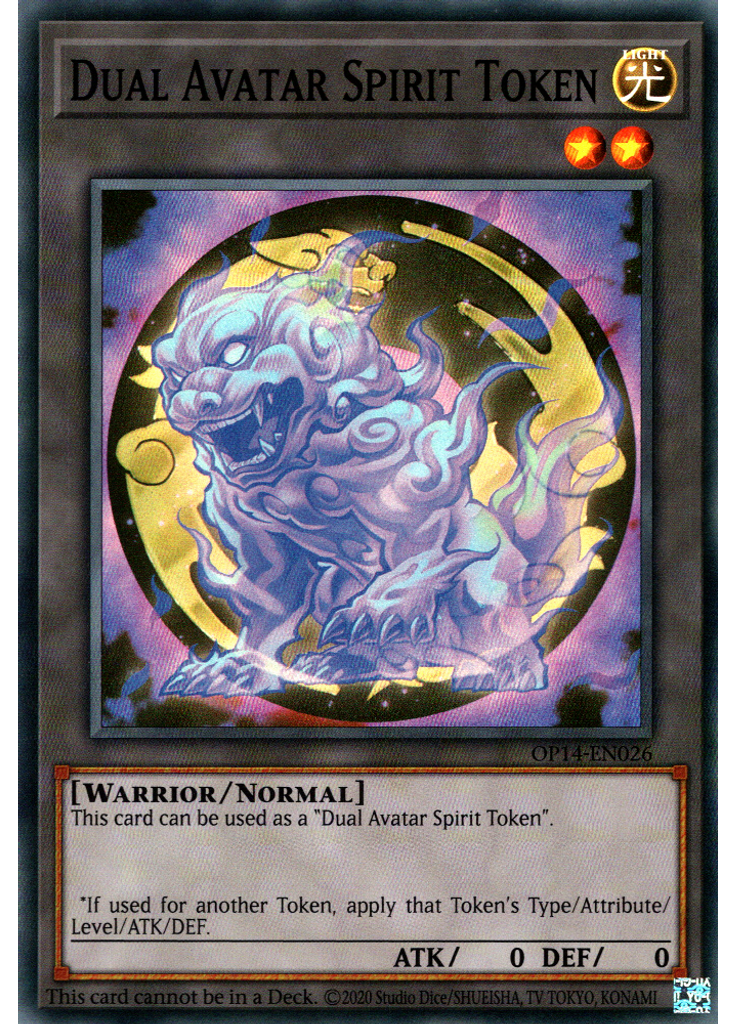 Dual Avatar Spirit Token