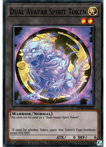 Dual Avatar Spirit Token