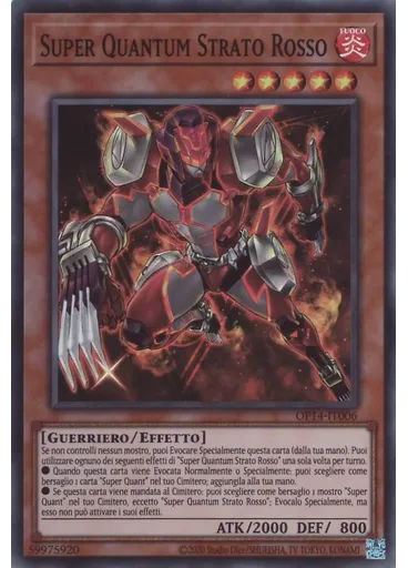 Super Quantum Strato Rosso