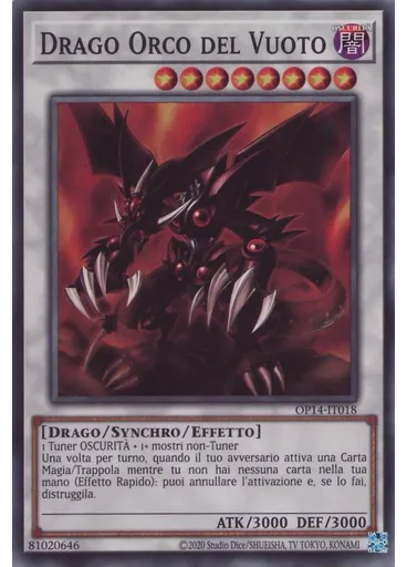 Drago Orco del Vuoto — OTS Buste da Torneo 14