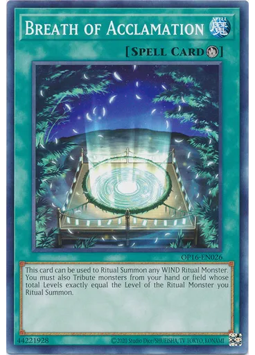 Breath of Acclamation