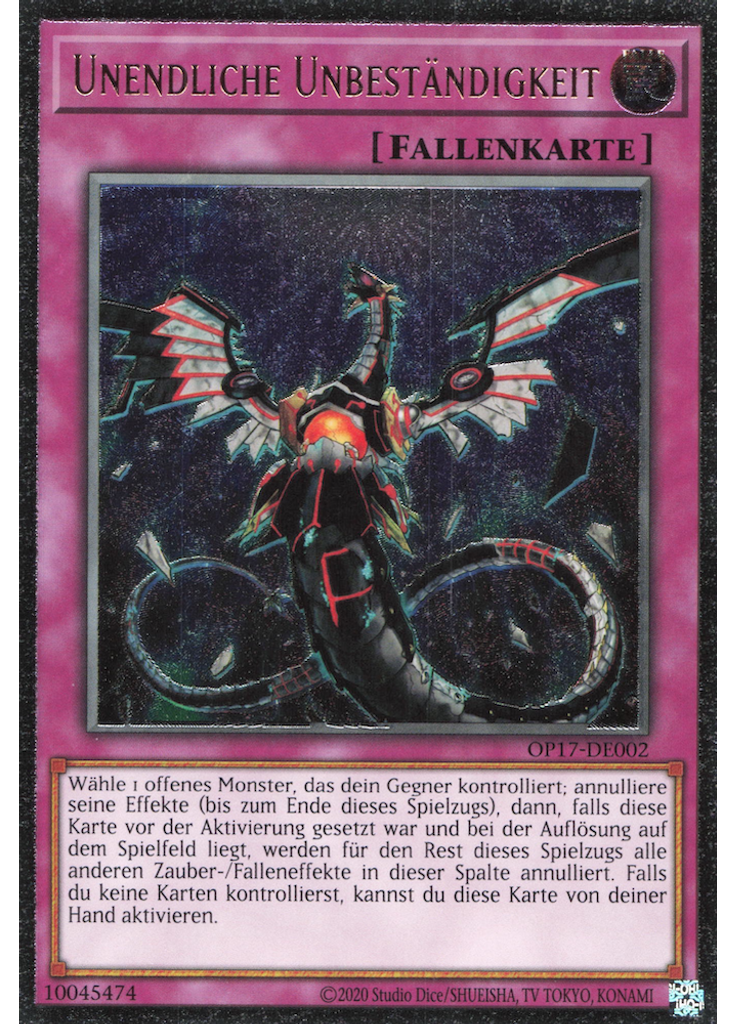 Unendliche Unbeständigkeit