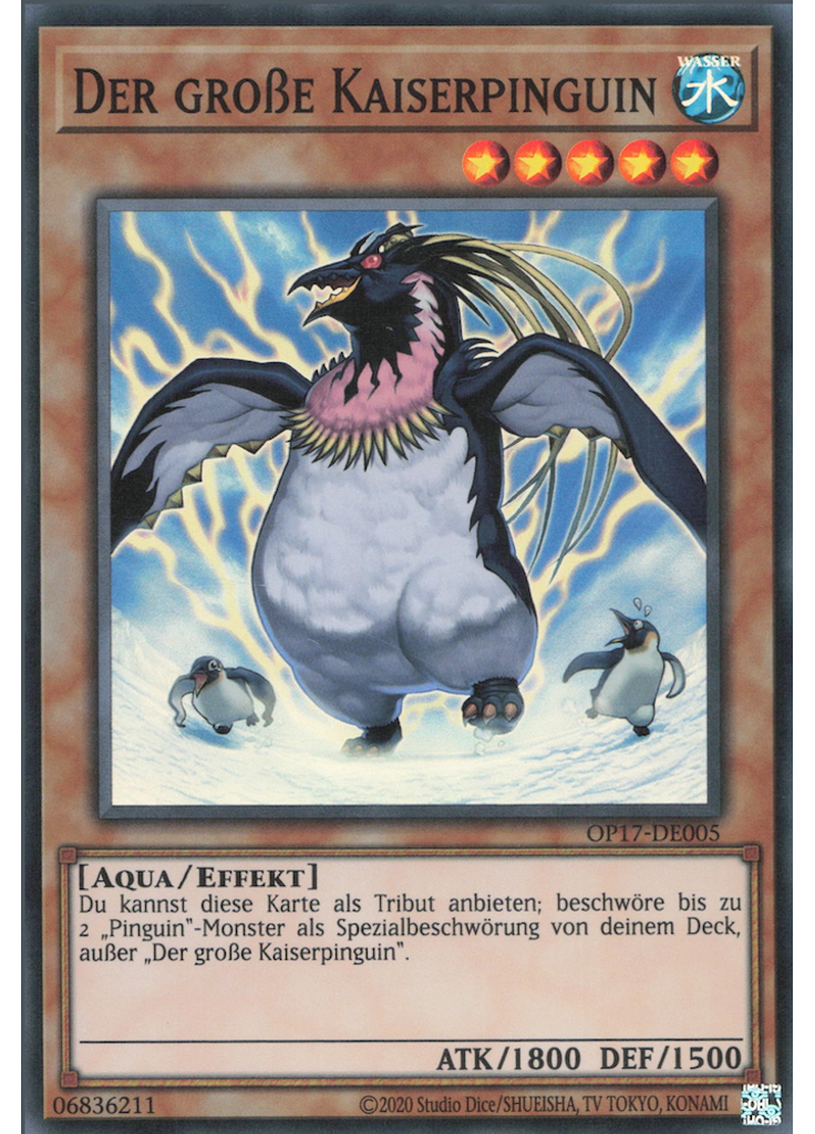 Der große Kaiserpinguin