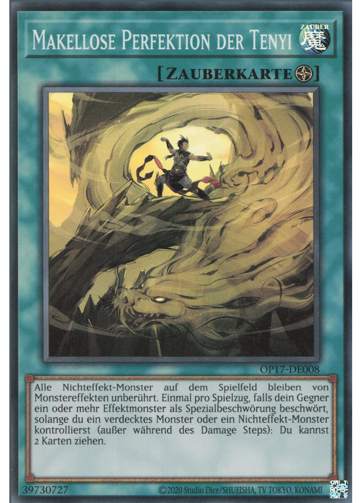 Makellose Perfektion der Tenyi