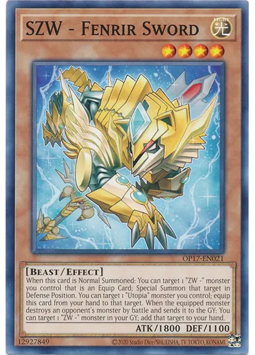 SZW - Fenrir Sword — OTS Tournament Pack 17