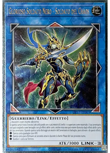 Glorioso Soldato Nero - Soldato del Chaos